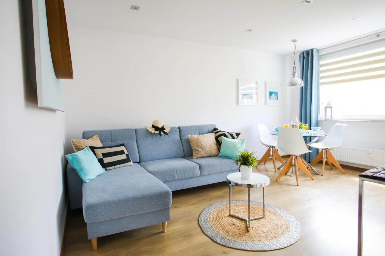 Apartament Blekitno Na Bialym Władysławowo Esterno foto