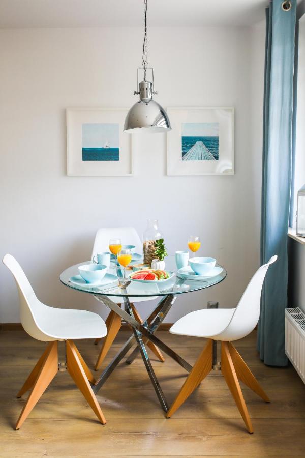 Apartament Blekitno Na Bialym Władysławowo Esterno foto