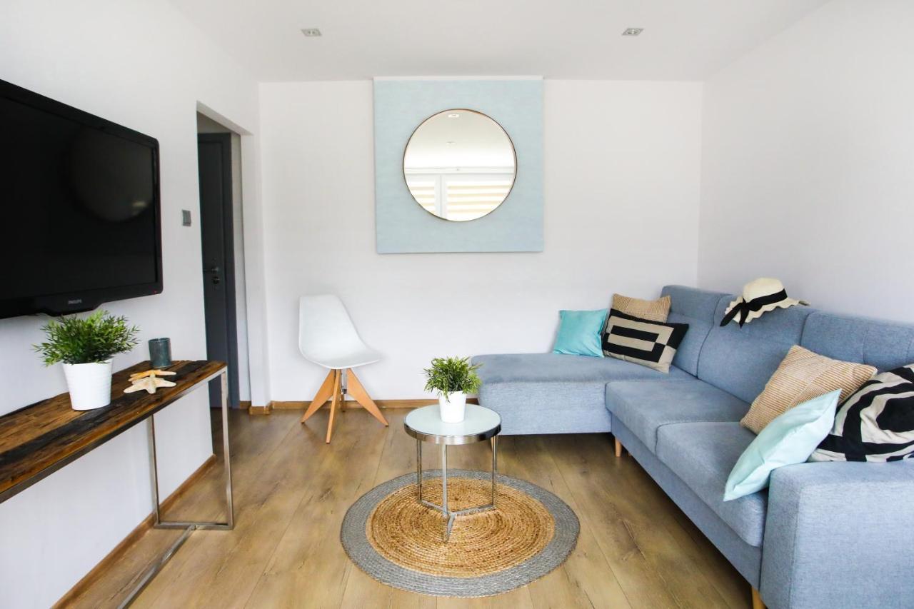 Apartament Blekitno Na Bialym Władysławowo Esterno foto
