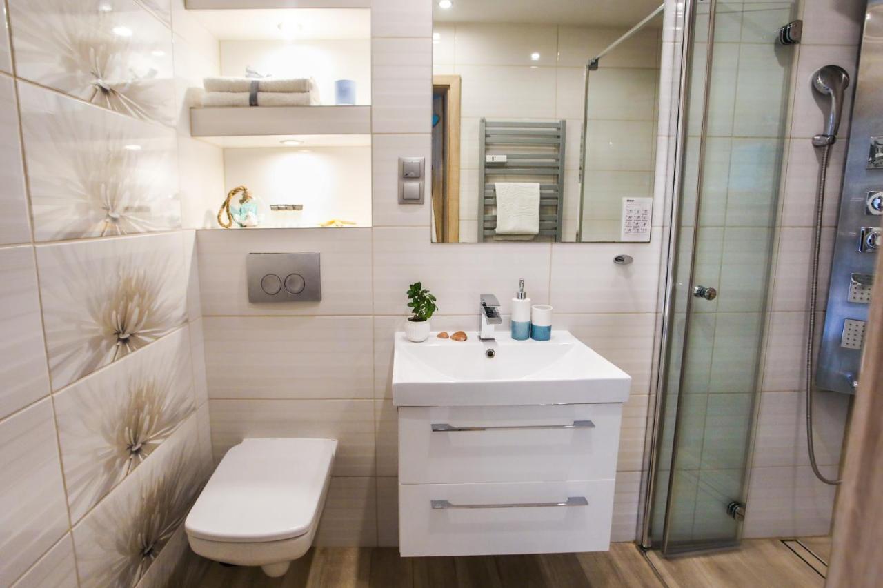 Apartament Blekitno Na Bialym Władysławowo Esterno foto